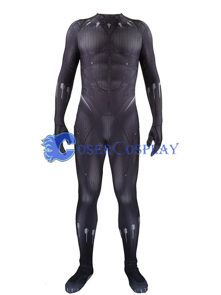 2018 Black Panther Sexy Catsuit For Men Halloween